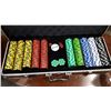 Image 2 : CASED POKER SET