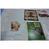 Image 2 : 5 TIN SIGNS, CASE TRACTOR, WINCESTER, BROTHERHOOD FIRE FIGHTER, MARILYN MONROE, AND POKER CHIPS