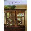 Image 1 : NEW ASHLEY GLASS DOOR HUTCH, TOP ONLY