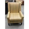 Image 2 : STRIPED ACCENT CHAIR