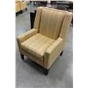 Image 1 : STRIPED ACCENT CHAIR