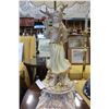 Image 2 : SORENSON ITALY FIGURAL LAMP W/ SIGNED SHADE
