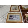 Image 2 : FRAMED OWL AND MOOSE, AND 2 SIGNED OIL ON CANVAS PAINTINGS