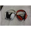 Image 1 : 2 PAIRS OF HEAD PHONES