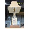 Image 1 : ANTIQUE JIM BEAM TEAK LAMP
