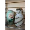 Image 2 : GEORGIAN ENGLAND TEAPOT AND CREAMER, WEST GERMAN VASE, AND VASE