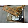 Image 2 : BOX OF BAROMETERS AND CLOCKS