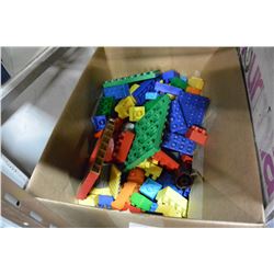 BOX OF MEGA BLOCKS