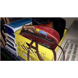 CRATE OF PURSES