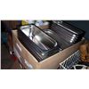 Image 1 : BRAND NEW 35 STAINLESS STEEL FOOD SERVICE PANS