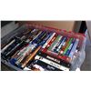Image 2 : TOTE OF DVDS AND BLURAYS