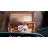 Image 3 : TOTE OF PORCELAIN DOLLS AND VINTAGE DOLL