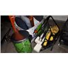 Image 1 : TROUBLE LIGHTS SMALL WASTE BIN, AIR PURIFIERS AND THROW PILLOWS