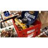 Image 1 : COCA COLA CRATE, TONKA TRUCK, CORONA TRAY AND WOOD PLATTERS