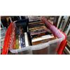 Image 2 : TOTE OF DVDS AND BLURAYS