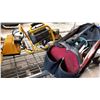 Image 1 : 3 SHOP LIGHT AND HUSKY TOOL BAG WITH CONTENTS