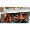 Image 2 : RIDGID TABLE SAW & STAND