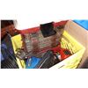 Image 2 : YELLOW CRTE OF TOOLS AND TACKLE BOX