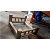 Image 2 : WOOD AND LEATHER DOG BEDS