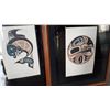 Image 2 : 2 DANNY DENNIS PRINTS RAVEN AND KILLER WHALE