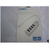 Image 2 : 5 NEW LINKE ALUMINUM PORTABLE TYPE C 4 PORT USB 3.0 HUBS