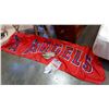 Image 1 : NEW STITCHED ANAHEIM ANGELS BANNER AND VINTAGE BALL GLOVE