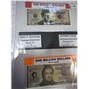 Image 2 : 2 SLEEVES OF NOVELTY 1 MILLION DOLLAR BILLS