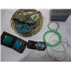 Image 2 : LOT OF BANGLES AND BRACELETS