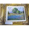Image 2 : ORIGINAL PAINTING BY OTTO JEGODTKA FIELD IN BLOOM