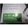 Image 2 : NEW OVERSTOCK 13 TO 32 INCH INSIGNIA FULL MOTION WALL MOUNT 33LB CAPACITY