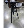 Image 2 : BLACK STOOL W/ SWIVEL SEAT