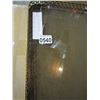 Image 2 : 2 BRASS AND GLASS SERVING TRAYS