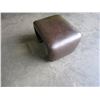 Image 2 : LEATHER ROCKING OTTOMAN