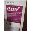 Image 2 : NEW OVERSTOCK PHILIPS HDTV PASSIVE DIGITAL ANTENNA AND 3 IN 1 REMOTE
