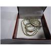 Image 2 : STERLING ANKLE BRACELET AND RELIGIOUS PENDANT