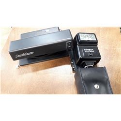 MINOLTA FLASH BAR AND COUNTERFEIT MONEY DETECTOR