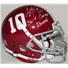 Image 1 : AJ McCarron Signed Alabama Full-Size Authentic Pro-Line Helmet Inscribed "36-4 Career Record" (Radtk