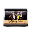 Image 1 : Kevin Love Signed Cavaliers 11x7x5 NBA Game Used Floor Piece Curve Display (UDA COA)