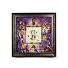 Image 1 : Magic Johnson Signed Lakers LE 36x36 Custom Framed Tegata Display Inscribed "HOF 02" (UDA COA)
