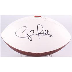 Clay Matthews III Signed USC Trojans Logo Football (Radtke COA)