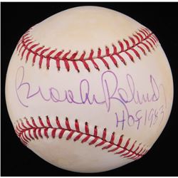 Brooks Robinson Signed OML Baseball Inscribed  HOF 1983  (Radtke Hologram)
