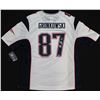 Image 1 : Rob Gronkowski Signed Patriots Jersey (Steiner COA)