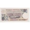 Image 2 : ARGENTINA 4 BANK NOTES 5, 50, 100, 500 PESOS