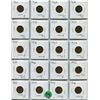Image 1 : SHEET OF 20 CNDN PENNIES FROM 1927-1946