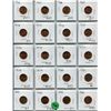 Image 1 : SHEET OF 20 CNDN PENNIES FROM 1966-1985