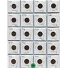 Image 1 : SHEET OF 20 CNDN PENNIES FROM 1927-1946