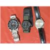 Image 1 : 3 MEN'S WATCHES 2 QUARTZ, 1 GEORGE