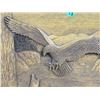 Image 2 : CARVED WOODEN EAGLE PICTURE, KIM MURRAY 10X14