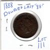 Image 2 : 1888 LARGE CENTS DOUBLED LAST 88