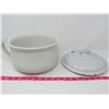 Image 1 : LIDDED THUNDER MUG FROM WILKINSON, ENG. *LID HAS CHIPS*
